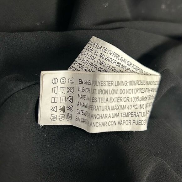 Forever 21 Top Black Pink Floral Sequin Beaded Sleeveless Whimsigoth Party Tank - Picture 9 of 9